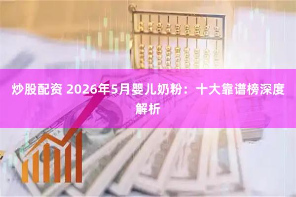 炒股配资 2026年5月婴儿奶粉：十大靠谱榜深度解析